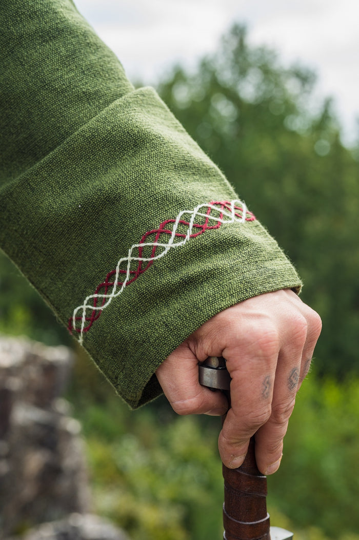 Germanic tunic Ulfhednar, green