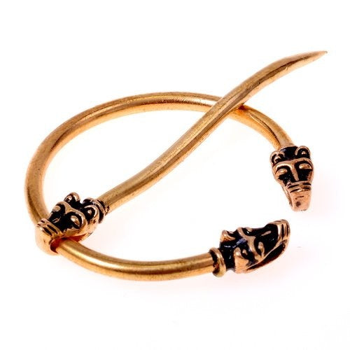IJsland Vikingfibula, brons