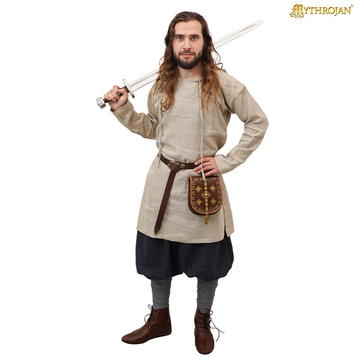 Viking undertunic Viborg, linen, natural