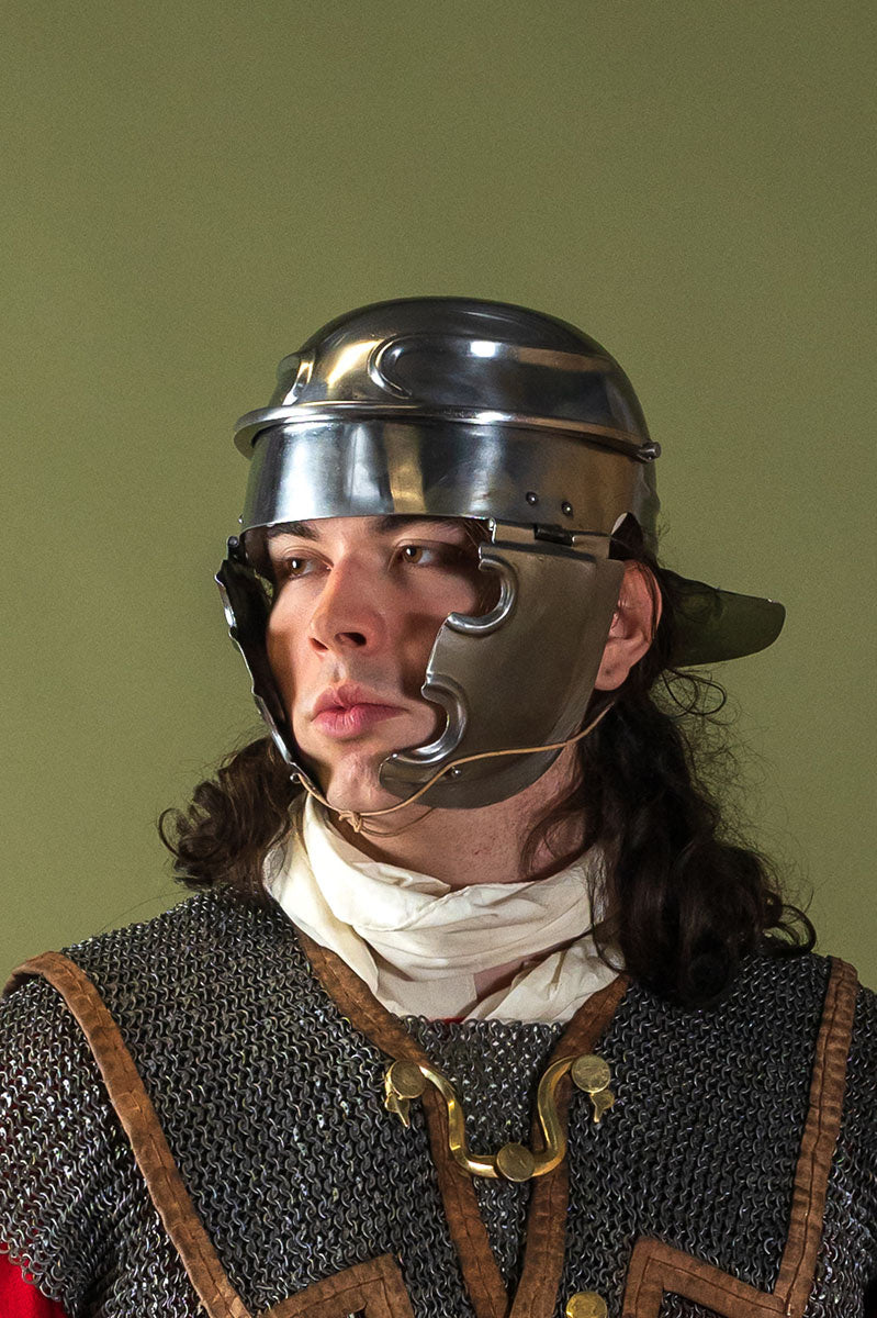 Imperial Gallic galea A, Noviomagus, Weisenau, 1.3 mm