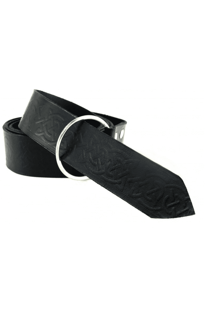 Celtic ringbelt, black