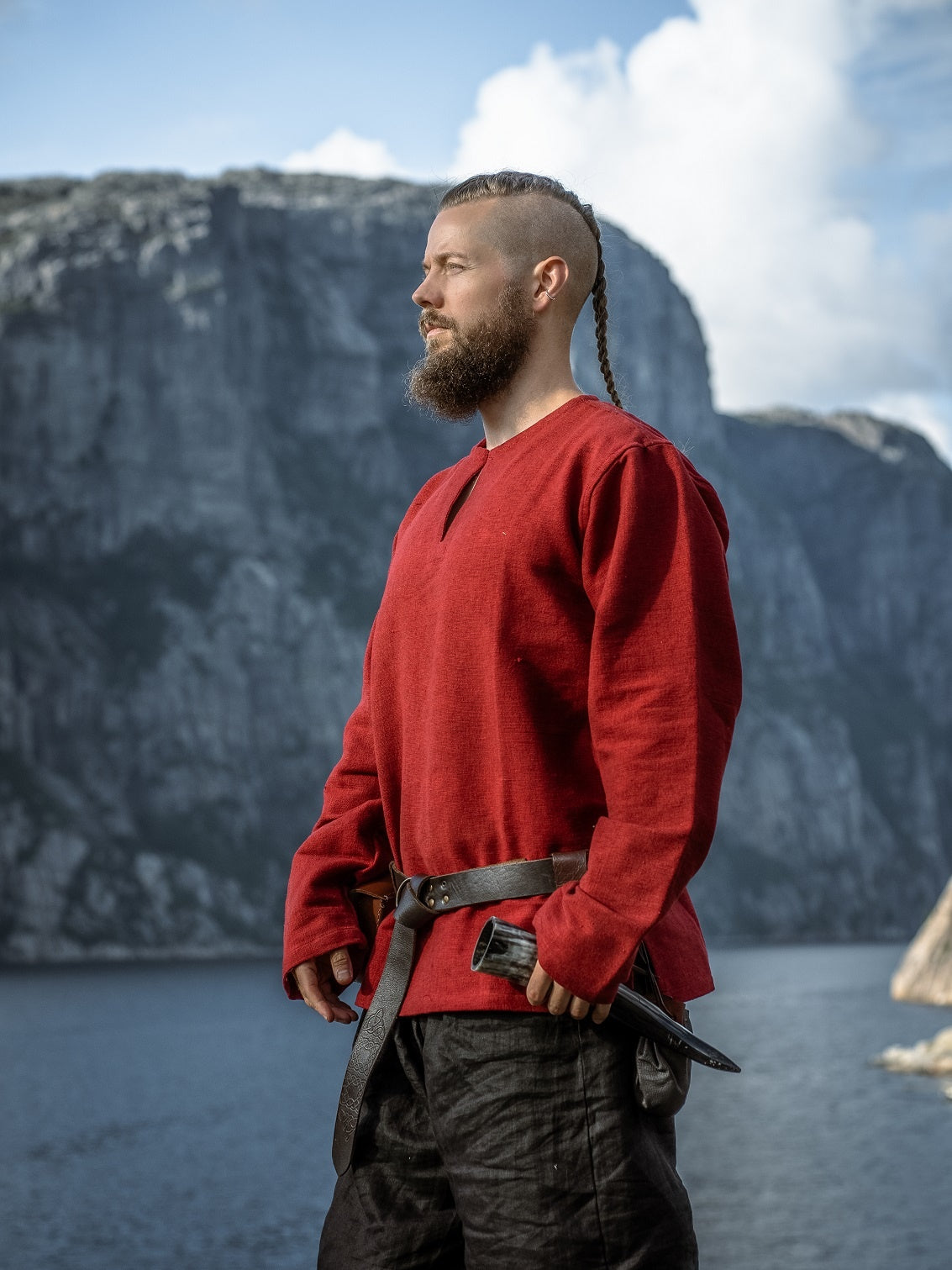 Vikingetunika Hans, rød