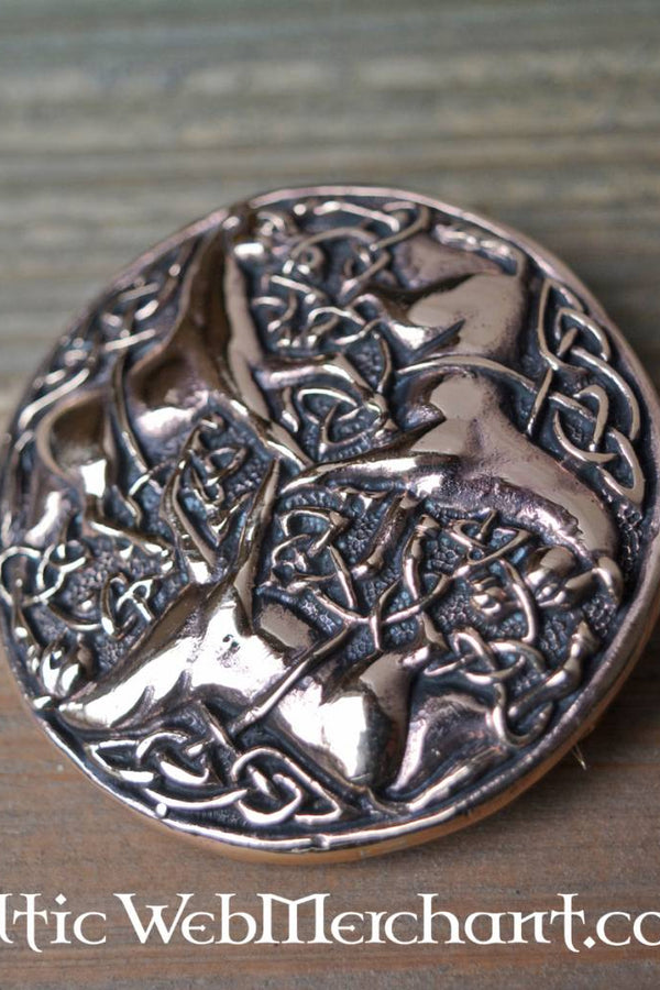 Keltisk brosch Epona, brons
