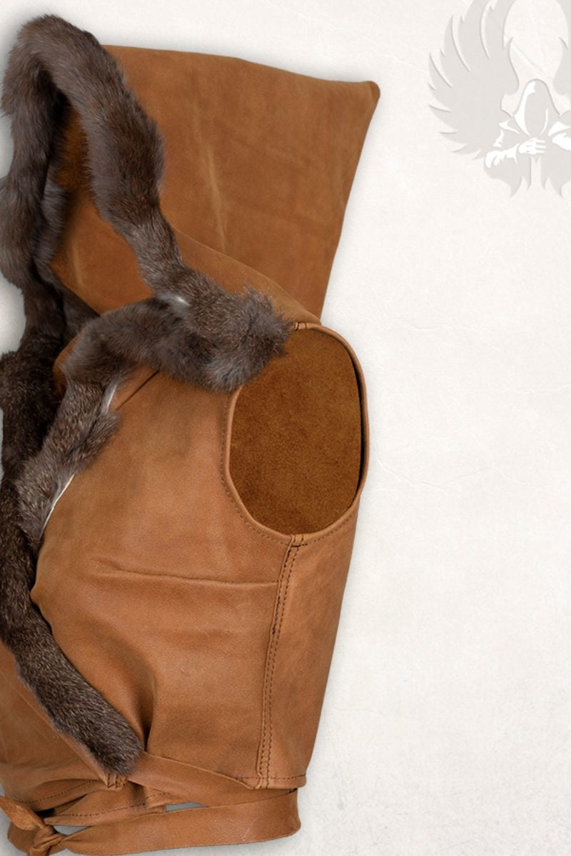 Leder Top Jetta, braun