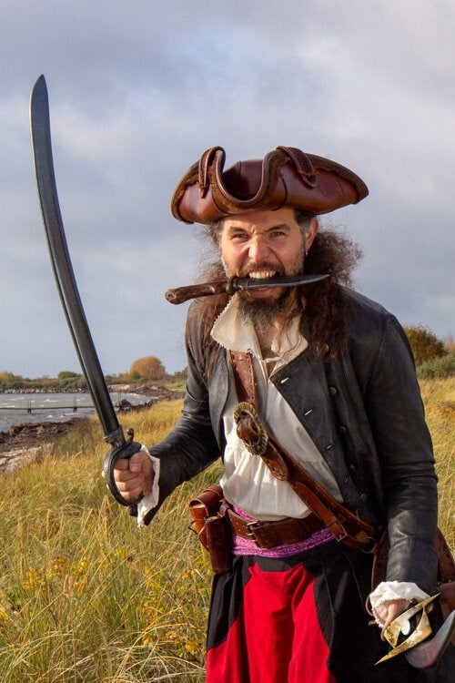 Gekromde LARP cutlass, 85 cm