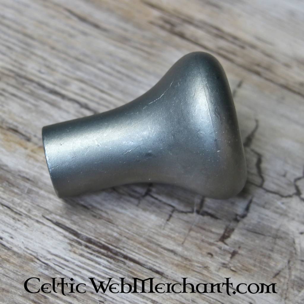 Pomo in sughero per spade da allenamento, argento