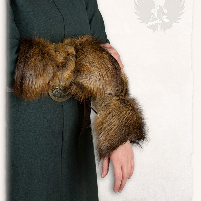 Arm piece Ivar, fur, brown