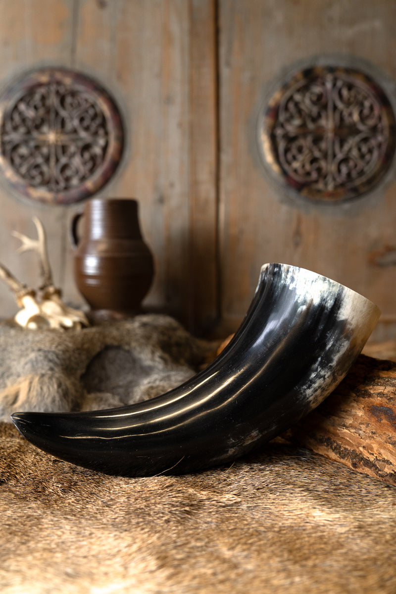 Corno da bere naturale 650–1000 ml