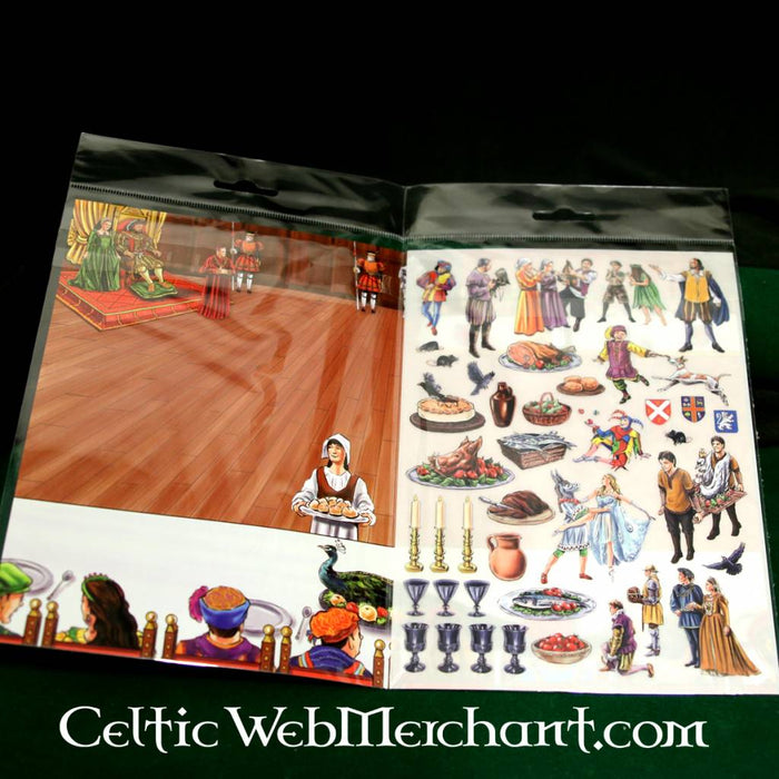 Panorama à frotter Banquet royal