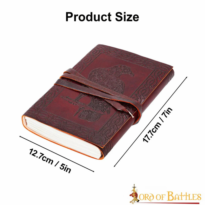 Libro de cuero águila