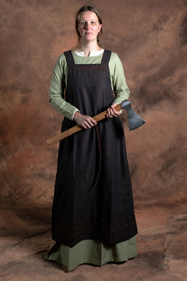 Średniowieczna suknia Freya, jasnozielona