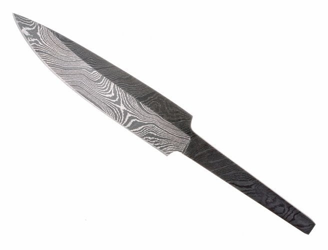Couteau viking Birka, damas, 14 cm