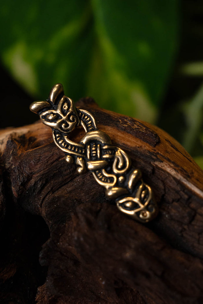 Vikingebælteende Borre, 1 cm (bronze)