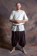 Ondertuniek Yngvi korte mouwen, naturel