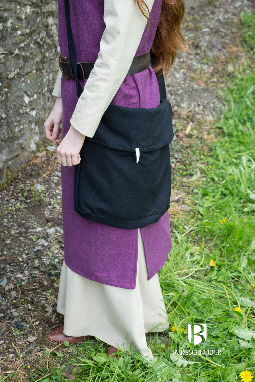 Middelaldertaske Ehwaz, sort