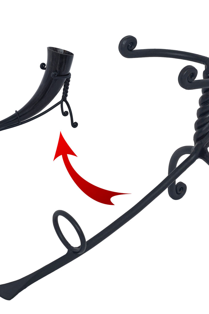 Drinking horn stand Ragnar