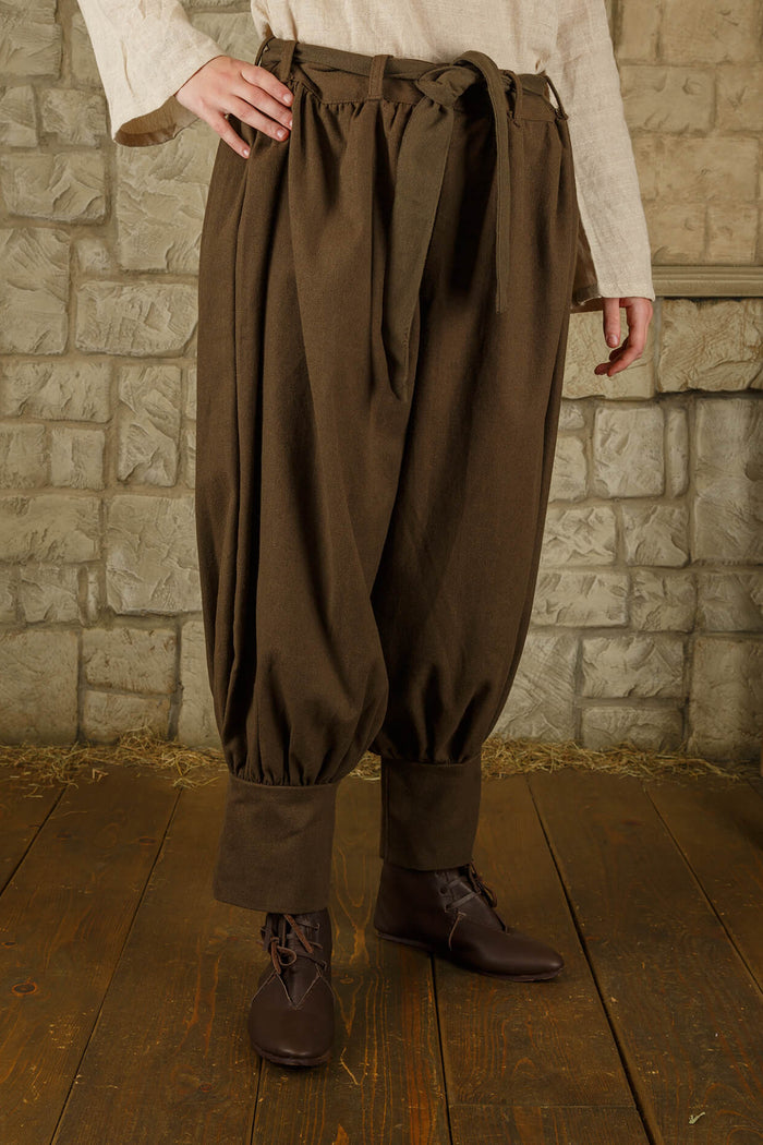 Pantaloni Offnir, marrone