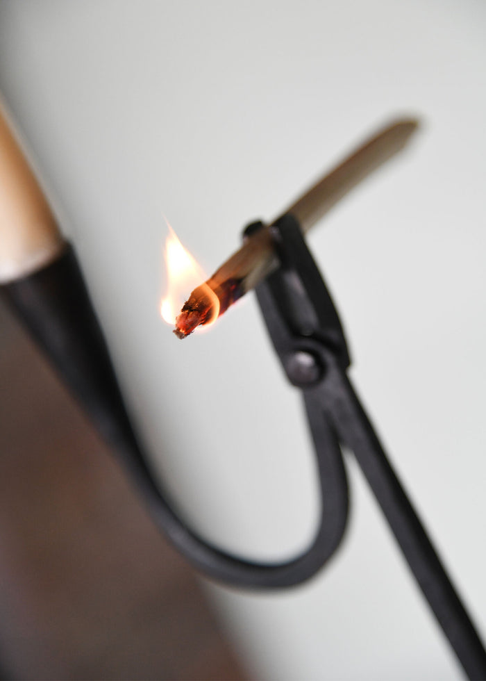 Candelabro forjado a mano