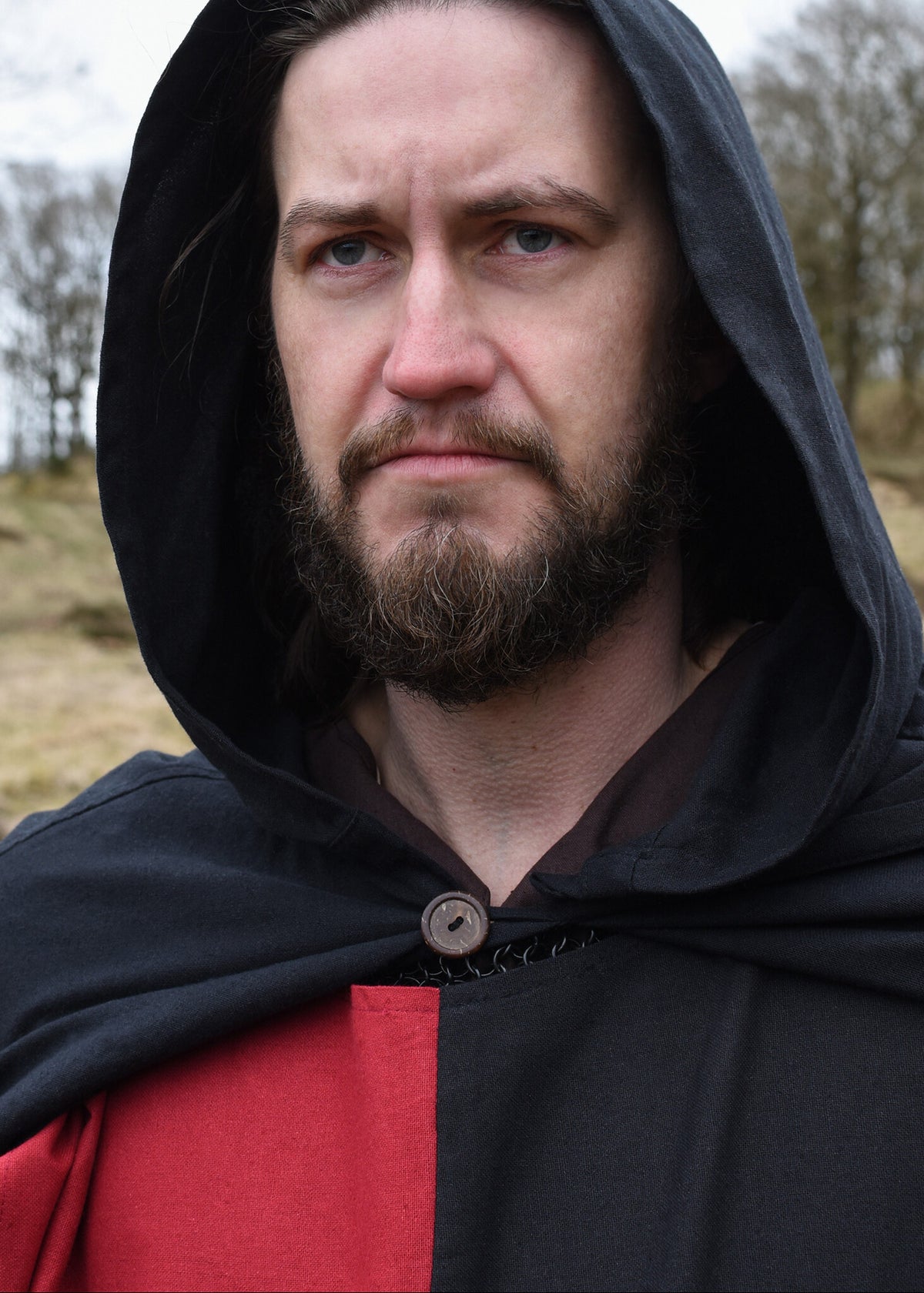 Bomuldskappe Ellyn, sort