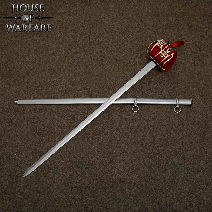 Scottish basket hilted broadsword, semi-sharp