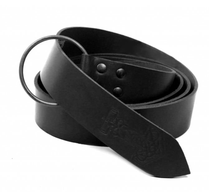 Pas z młotem Thora, czarny