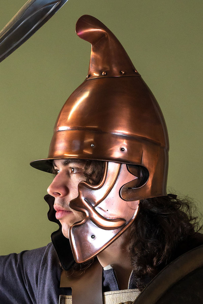Thracian hoplite helmet, 1.3 mm