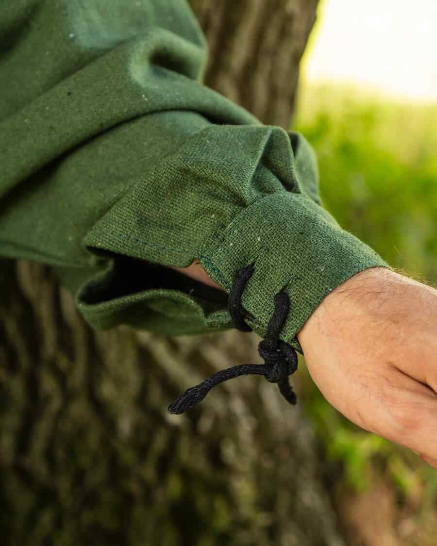 Medeltida skjorta Ansgar, grön