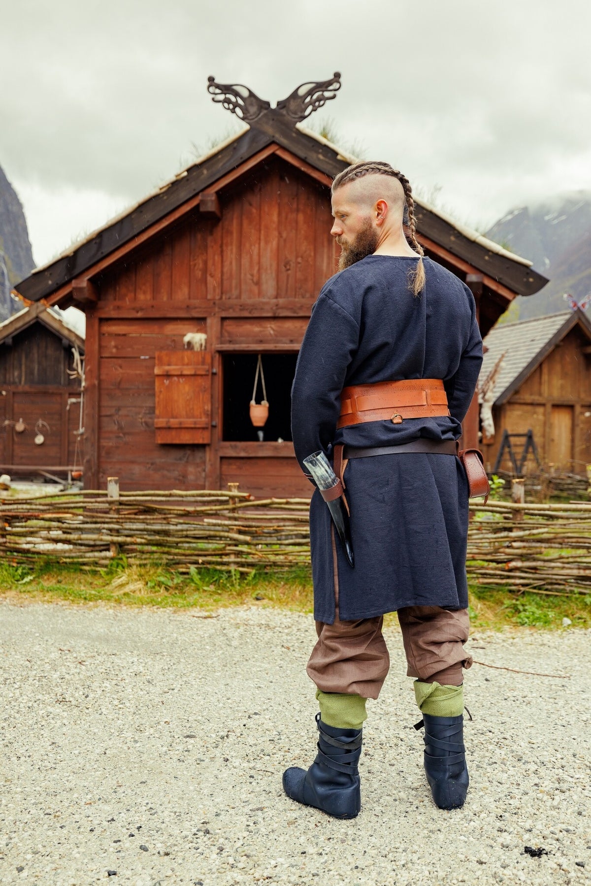 Viking Tuniek Hugin & Munin, zwart