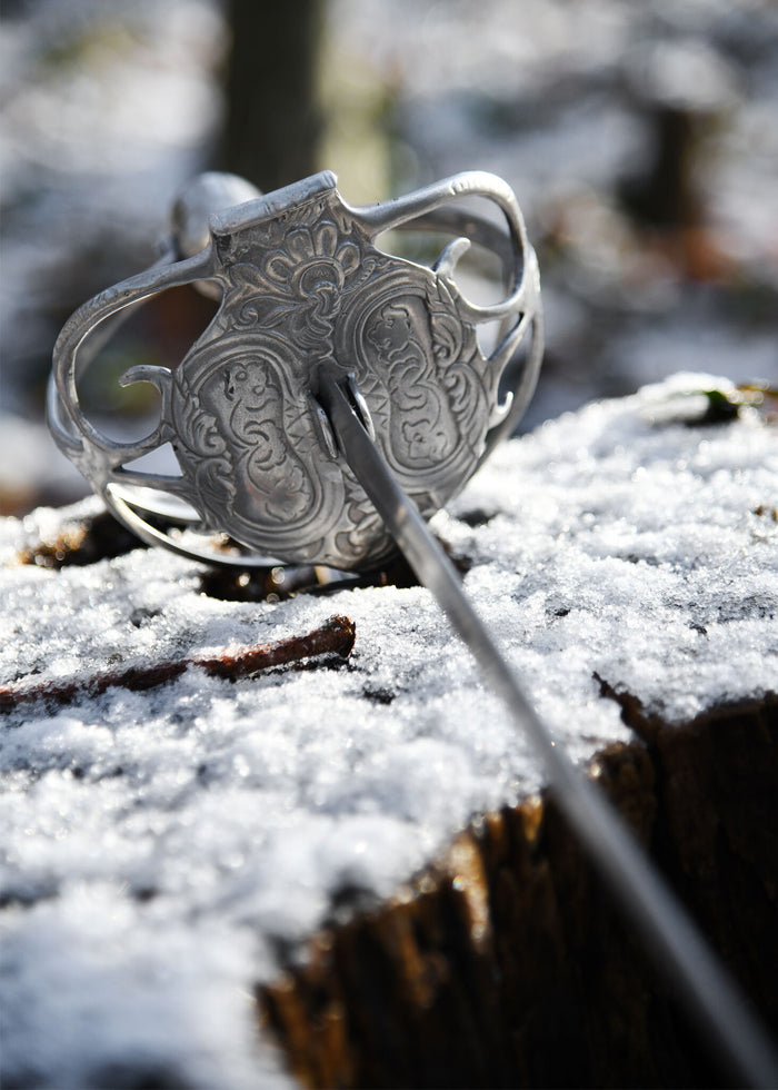 Mortuary hilt-sværd, sløvt (battle-readyt)