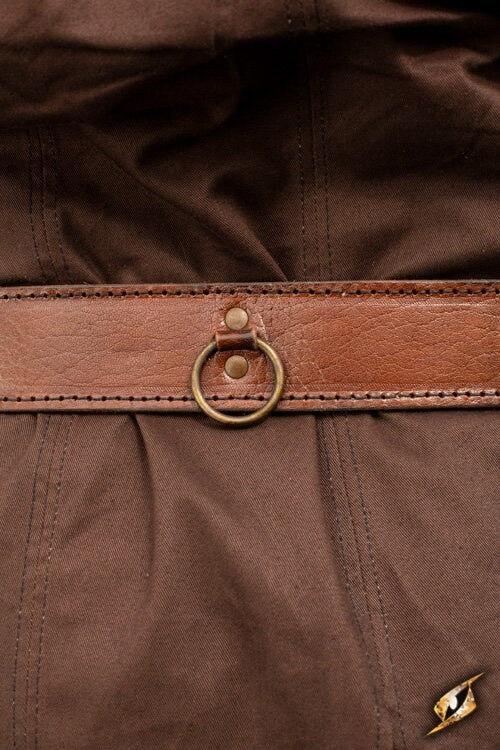 Ring belt, 120 cm, brown