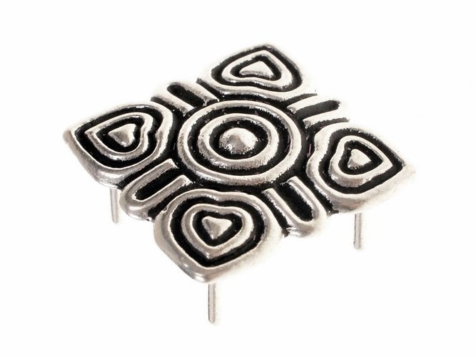 Viking taskebeslag Birka, forsølvet