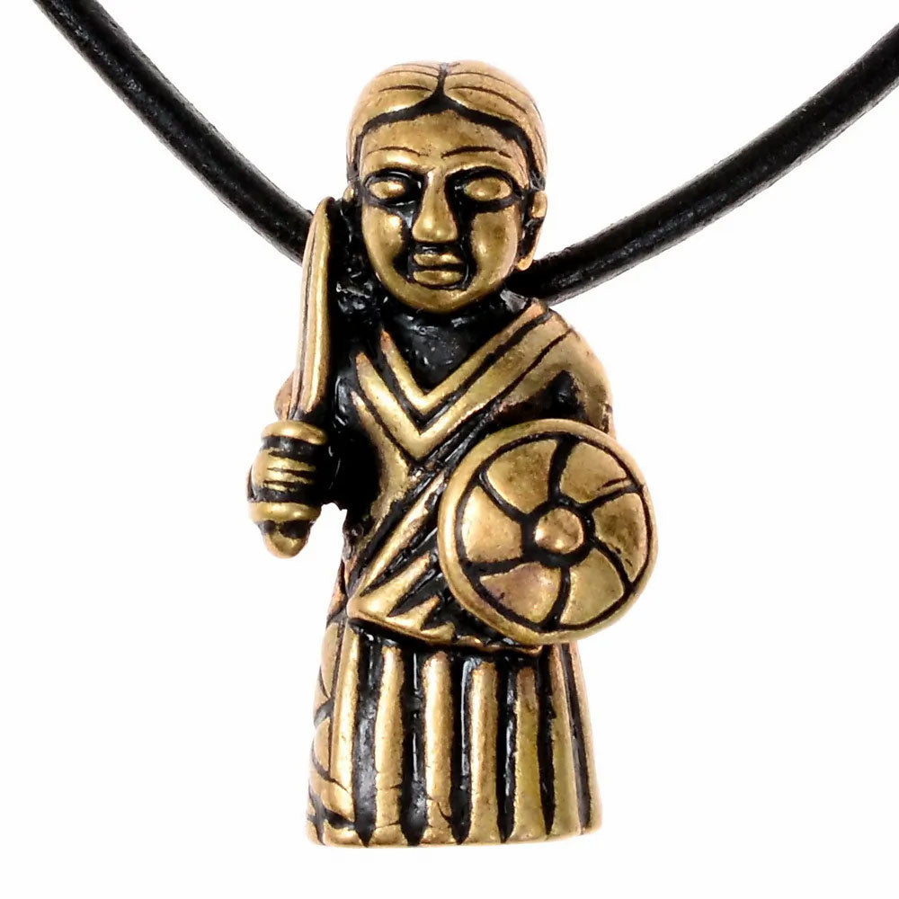 Valkyria från Harby, brons