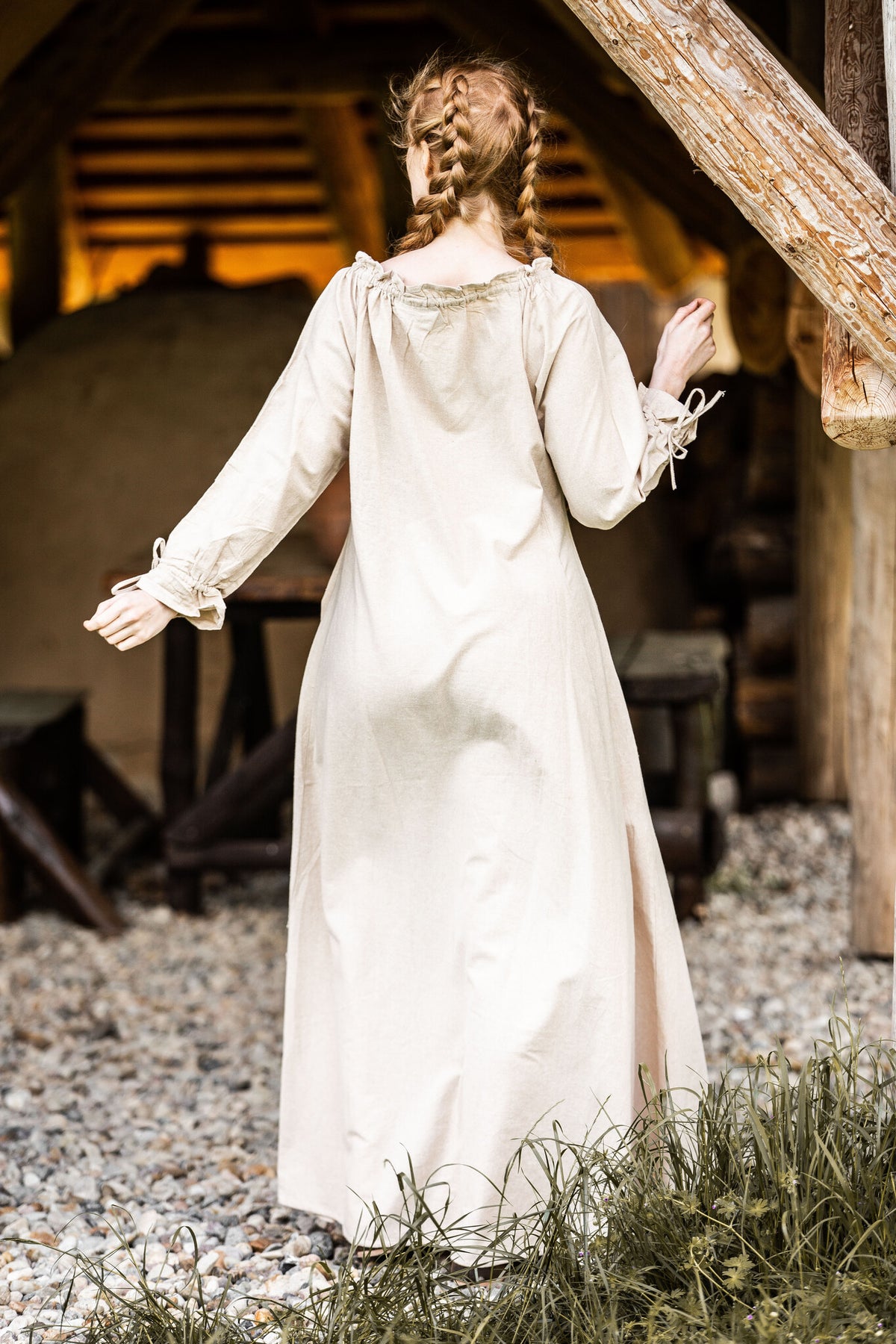 Suknia Alina, naturalna 