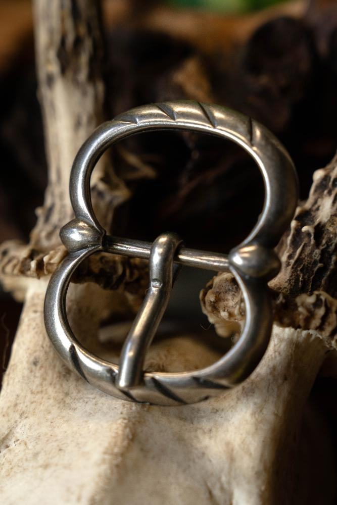 Senmedeltida spänne 2a, försilvrad