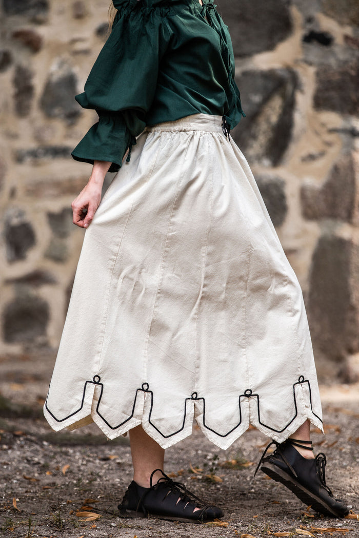 Robe Renaissance, crème