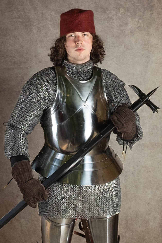 15. årh. milansk brystkyras, 1,6 mm