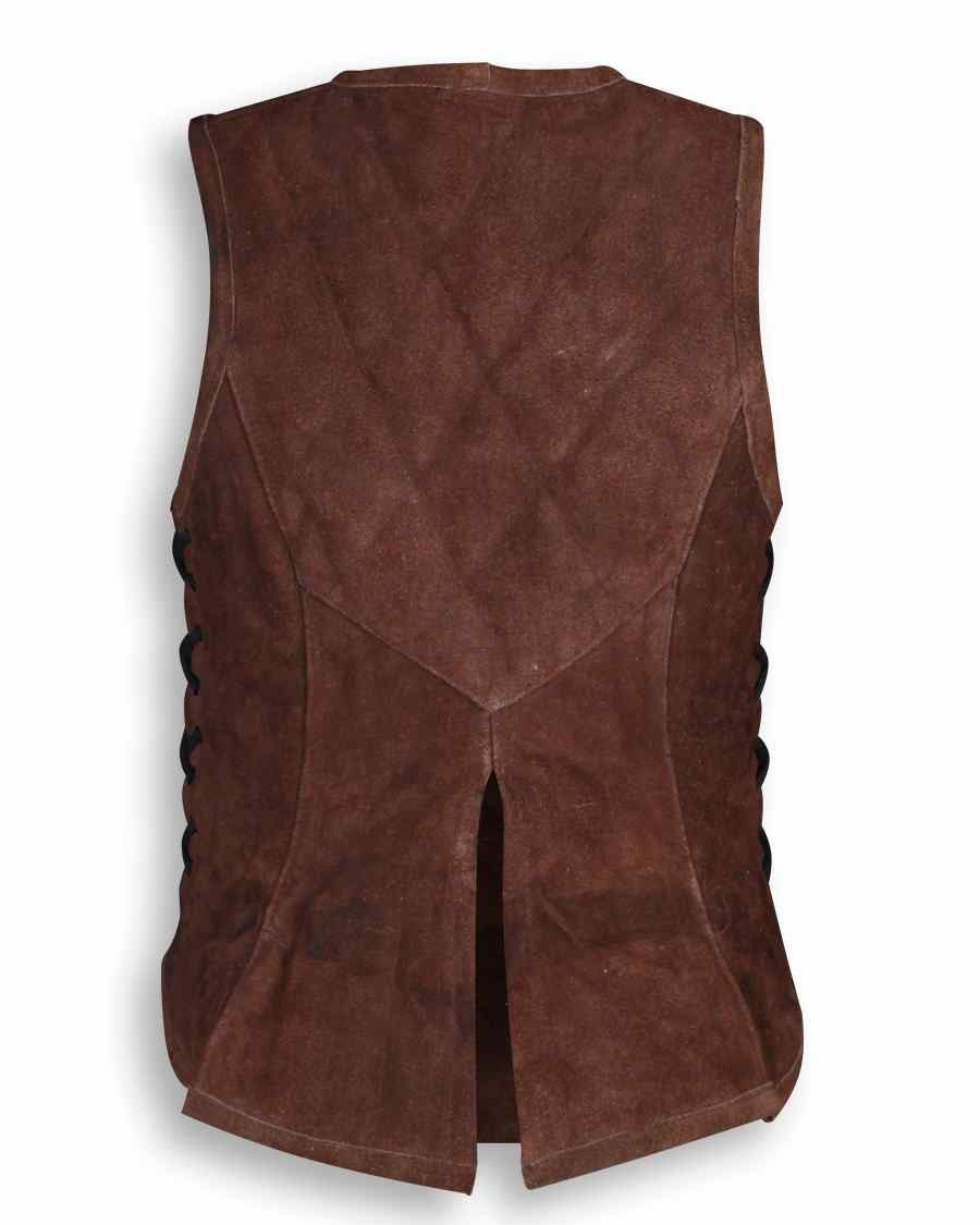 Leder Mieder Lucy, braun