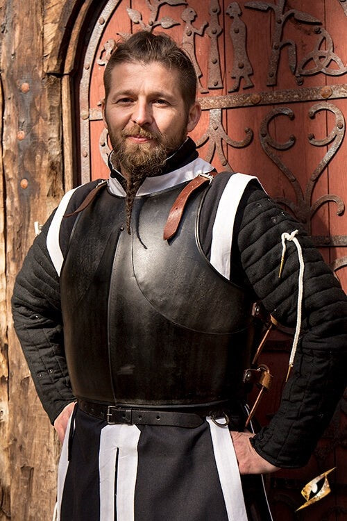 Milansk kyras, bronzeret, 1 mm