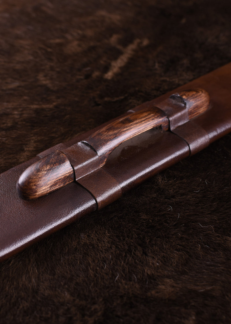 Spada anglosassone Fetter Lane, acciaio damasco, semi-affilata