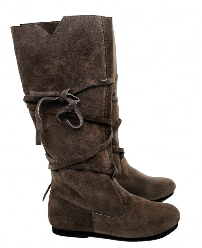 Suede boots Rolf, brown