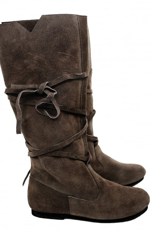 Stivali in suede Rolf, marroni