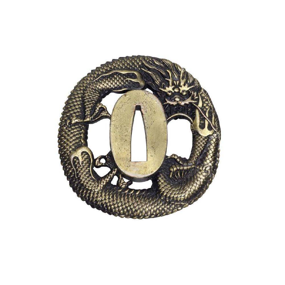 Dragon tsuba