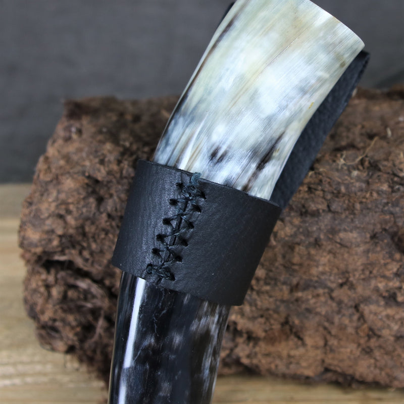 Porta-corno da bere Louis, nero