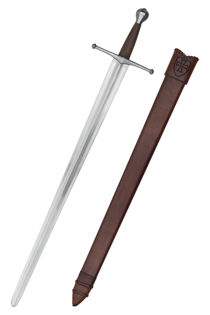 Tysk enhåndssværd Talhoffer, sløvt (battle-readyt)