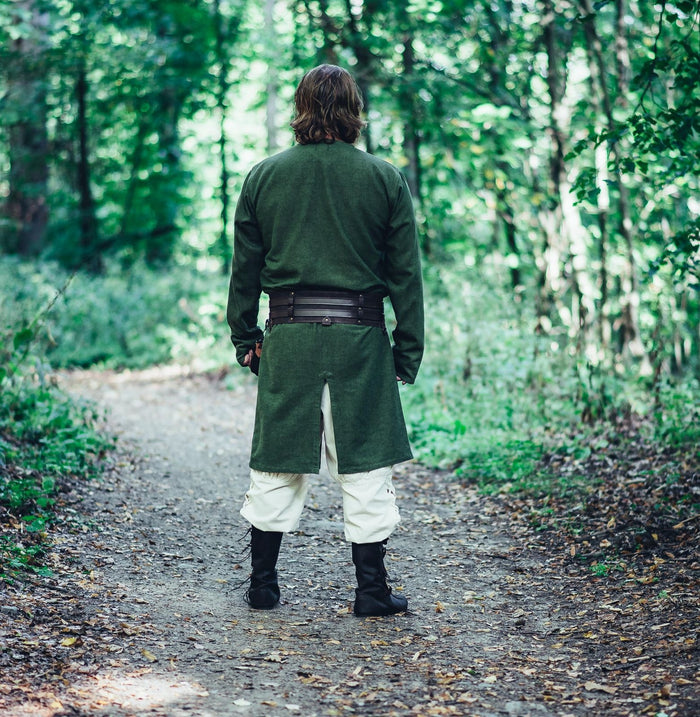 Lang vikingetunika Hvitserk, grøn