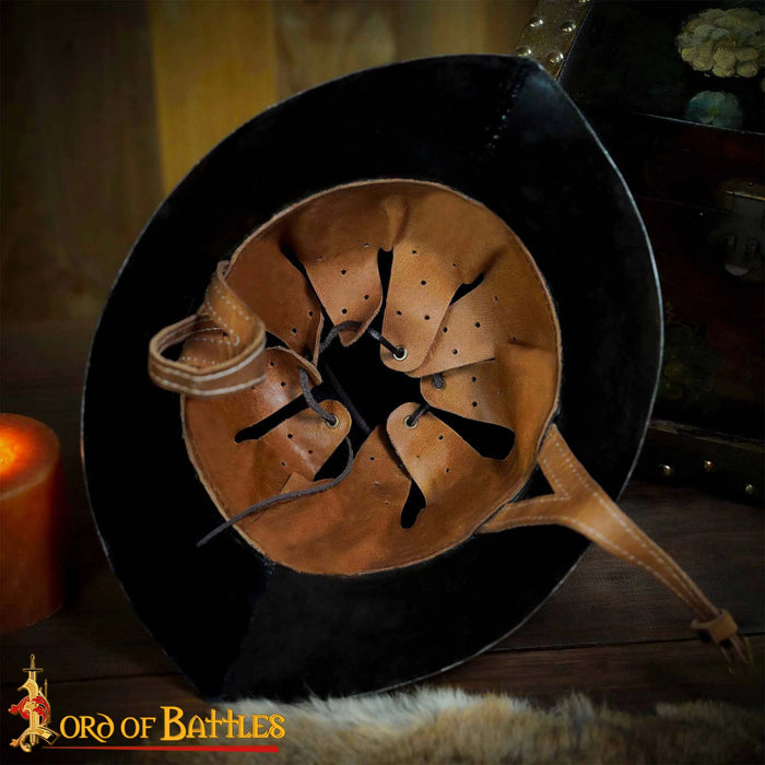 Chapel de fer bourguignonne du 15ème siècle, 1,6 mm