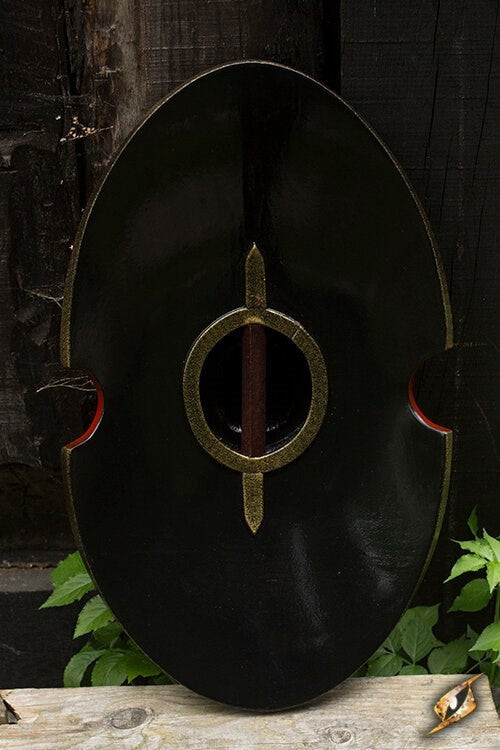 LARP Greek shield red