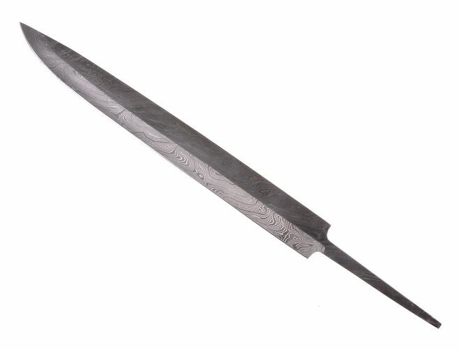 Alemannische Saxklinge aus Damaststahl