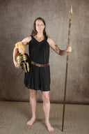 Goddess Dress Hera, short, black