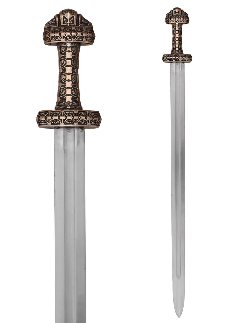 Viking sword island Eigg, Petersen type D, semi-sharp